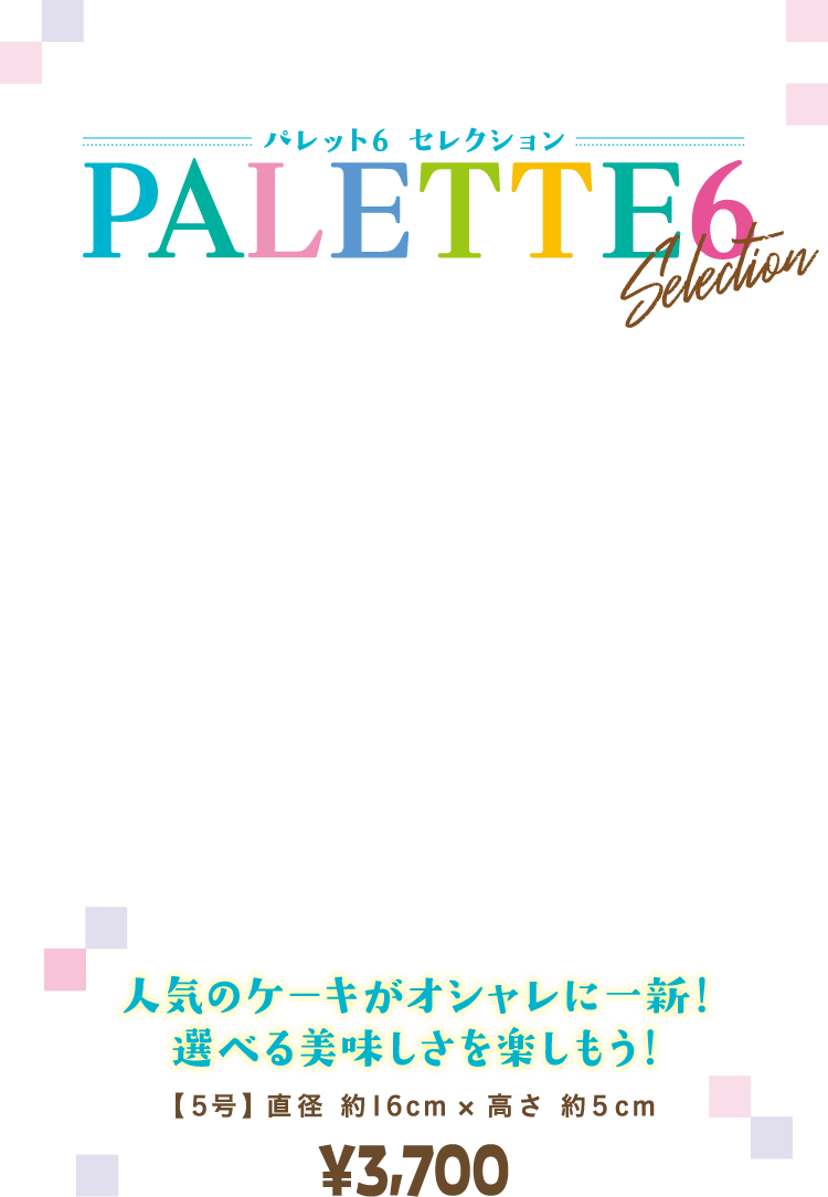 パレット６ セレクション PALETTE6 Selection 