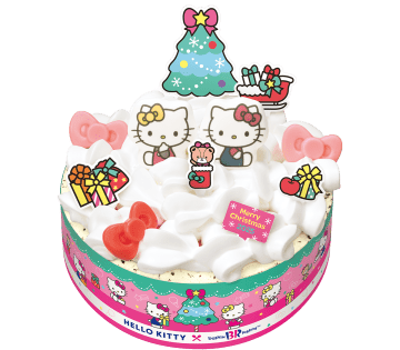 ハローキティ クリスマス アイスクリームケーキ