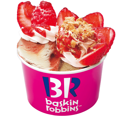 ダブルサンデー ストロベリーミルフィーユ