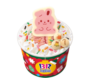 クリスマスハッピーフレンズ　うさぎ